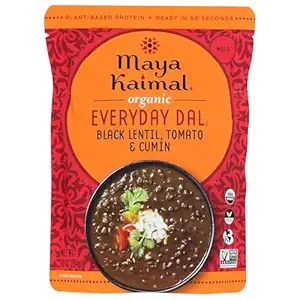 Organic Black Lentils, Tomato & Cumin Everyday Dal, 10 OZ