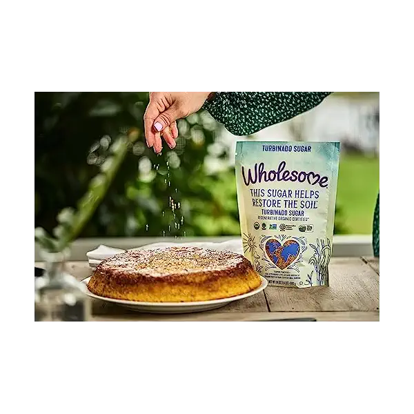 Organic Regenerative Raw Cane Turbinado Sugar, 24 OZ 3