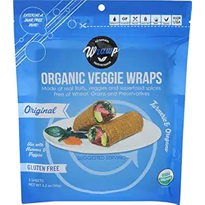 Organic Original Veggie Wraps 3 Count, 2.4 OZ