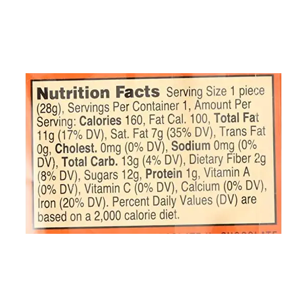 Organic Dark Chocolate Turkey, 1 OZ 3