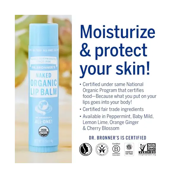 Naked Unscented Lip Balm 3