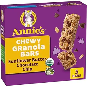 Organic Chocolate Chip Sunflower Butter Granola Bars 5ct, 4.6 OZ