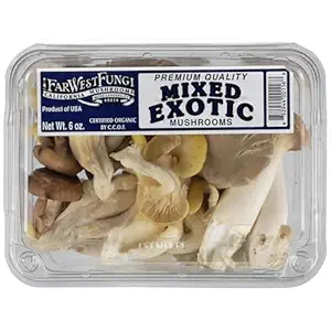 Organic Mixed Exotic Mushrooms, 6 OZ