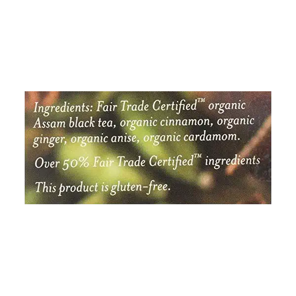 Organic Golden Chai Black Tea, 18 CT 3