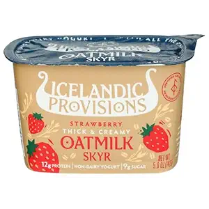 Strawberry Oatmilk Skyr, 5 OZ