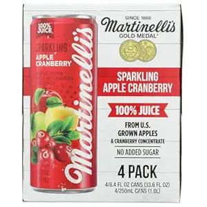 Sparkling Apple Cranberry Juice 4pk, 8.4 FZ