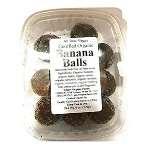 Organic Banana Balls, 6 OZ