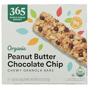 Organic Chocolate Chip Peanut Butter Granola Bar 8 Count, 6.8 OZ