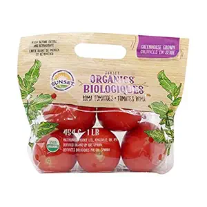 Organic Roma Tomatoes, 16 OZ