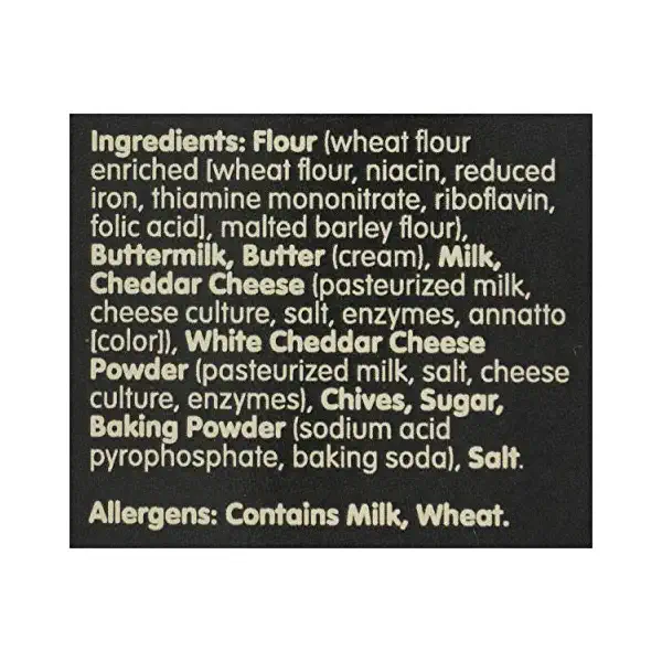 Cheddar Chive Biscuits, 17 OZ 3