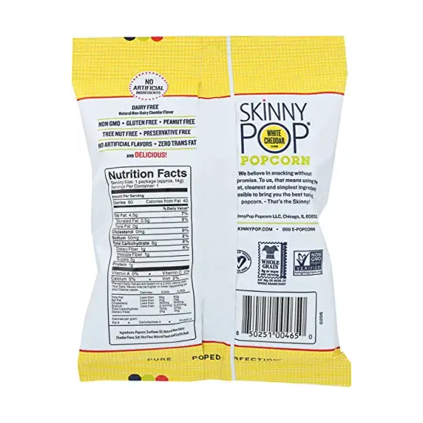 CHEDDAR POPCORN SP .5OZ (72CT) CHEDDAR CASE 2