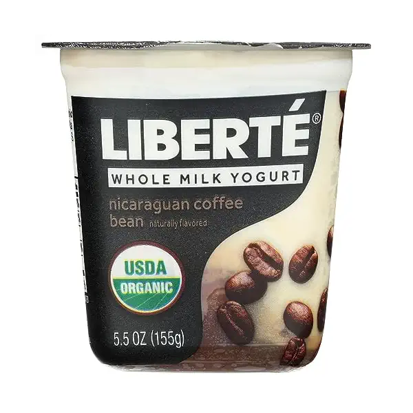 Organic Coffee Bean Yogurt, 5.5 OZ 1