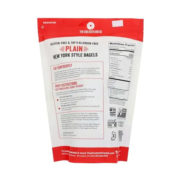 GLUTEN-FREE BAGELS PLAIN 2