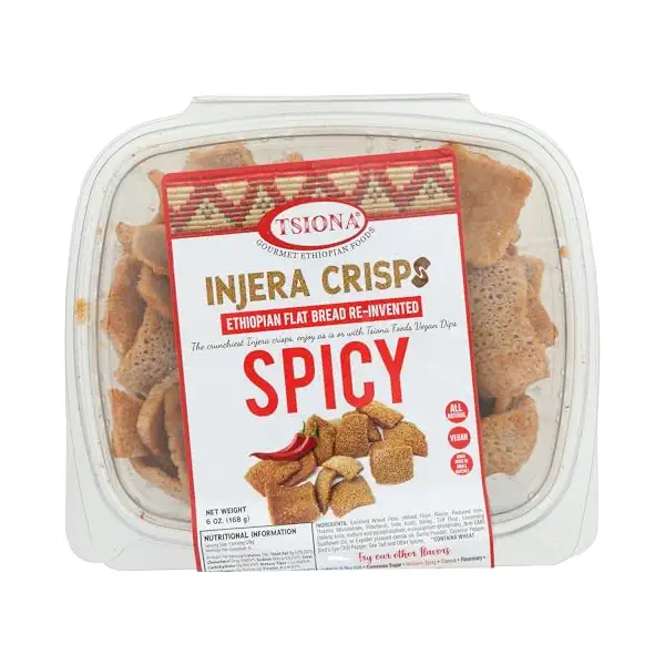 Spicy Injera Crisps 1
