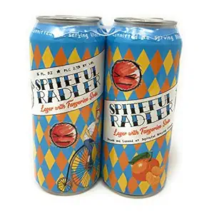 Tangerine Soda Radler 4pk Can, 16 FZ