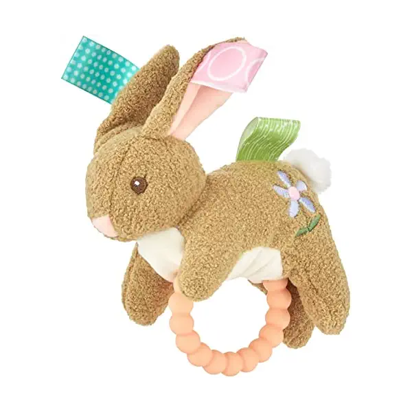 Taggies Harmony Bunny Rattle Teether 6In 1