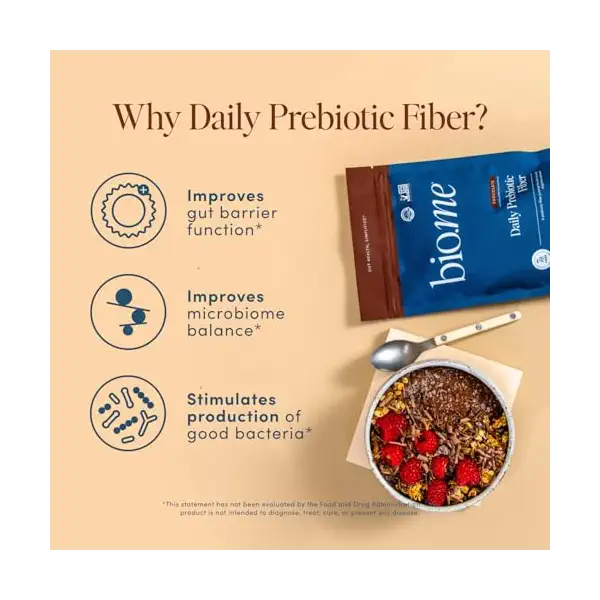 Chocolate Daily Prebiotic Fiber, 13 OZ 3