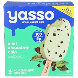 Mint Chocolate Frozen Greek Yogurt Bar 4 Count, 14 FZ