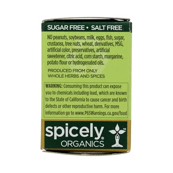 Organic Curry Thai Herb Blend, 0.45 OZ 2