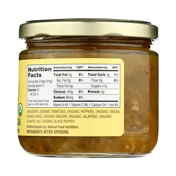 Organic Green Salsa 5