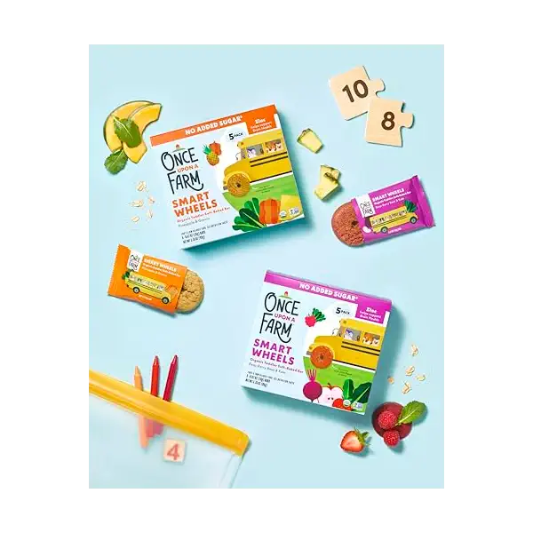 Organic Raspberry Kale Smart Wheels, 3.35 OZ 3