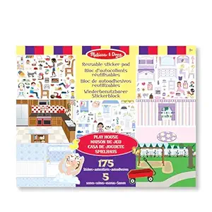 Play House! Reusable Sticker Pad, 1 EA