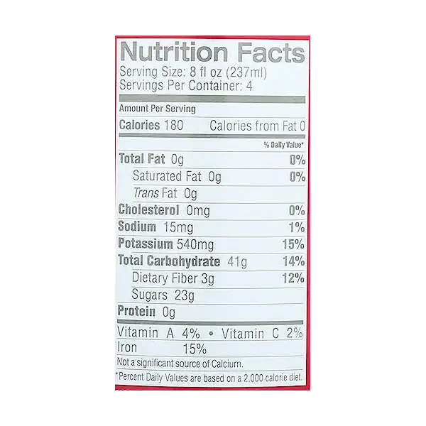 Prune Juice, 32 FZ 3