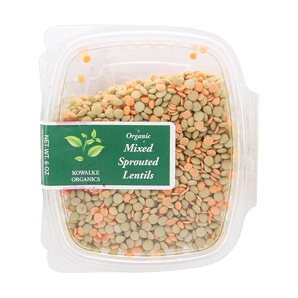 Organic Mixed Sprouted Lentils at Whole Foods Market