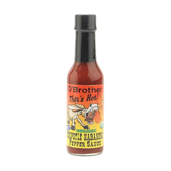 Organic Chipotle Habanero Pepper Sauce, 5 fl oz 1