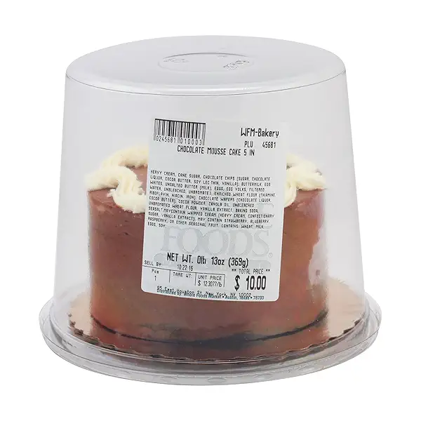 5-inch Chocolate Mousse Cake 2