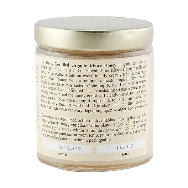 Organic White Kiawe Honey 3