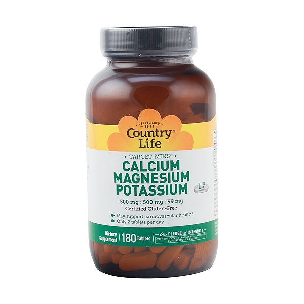 Calcium Magnesium Potassium, 180 tablets at Whole Foods Market