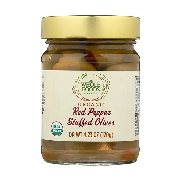 Red Pepper Stuffed Olives, 1 count 1