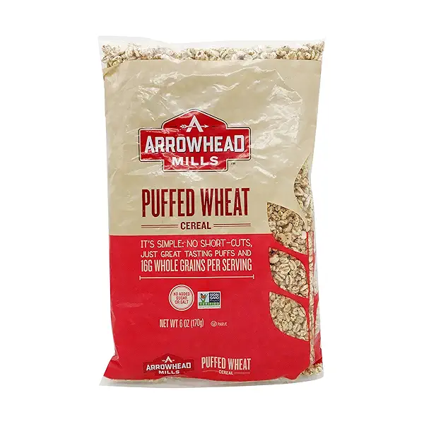 Natural Puffed Wheat Cereal, 6 oz 1