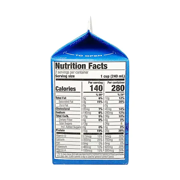 Reduced Fat Milk 2
