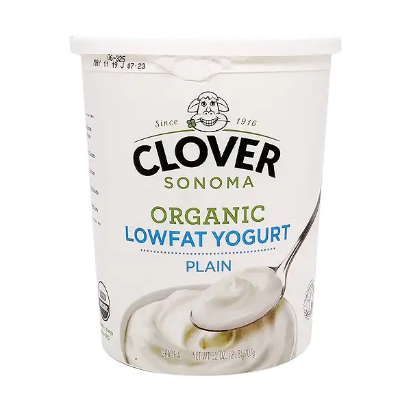 Organic Plain Low Fat Yogurt 1