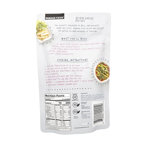 Thai Basil & Sweet Chili Stir Fry Sauce at Whole Foods Market