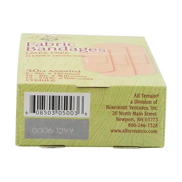 Assorted Fabric Bandages, 30 ct assorted 2