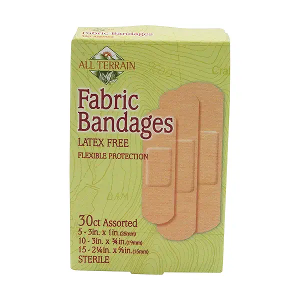 Assorted Fabric Bandages, 30 ct assorted 1