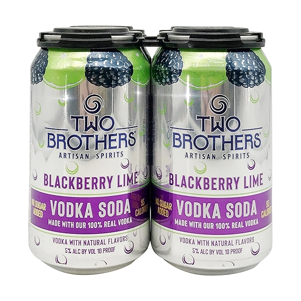 Blackberry Lime Vodka Soda 4pk Cans at Whole Foods Market