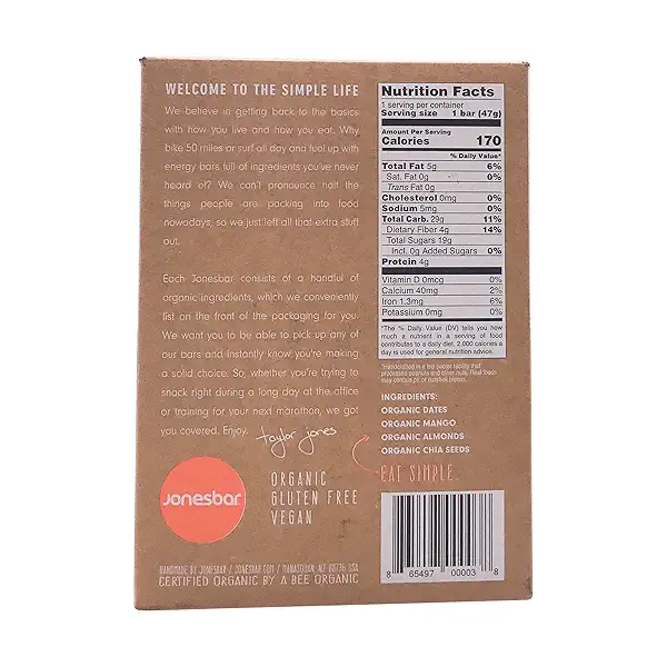 Bar Mango Dates 12pk 6