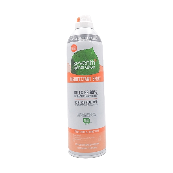 Citrus Thyme Disinfectant Spray 13 9 Oz At Whole Foods Market Citrus Thyme Disinfectant Spray 13 9 Oz At Whole Foods Market