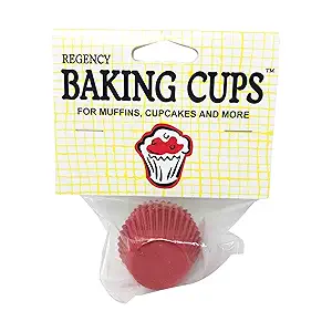 Baking Cups-red Foil-petit Four
