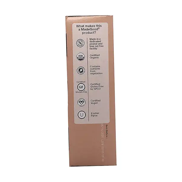 Organic Crispy Chocolate Squares, 4.68 oz 4