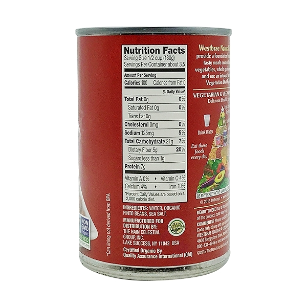 Organic Low Sodium Pinto Beans, 15 oz at Whole Foods Market