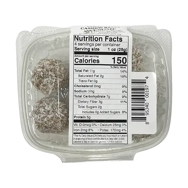 Coconut Cashew Balls 3