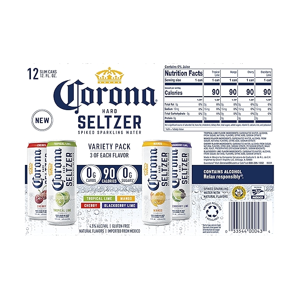 Mexican Hard Seltzer Variety Pack, 12 fl oz at Whole Foods Market
