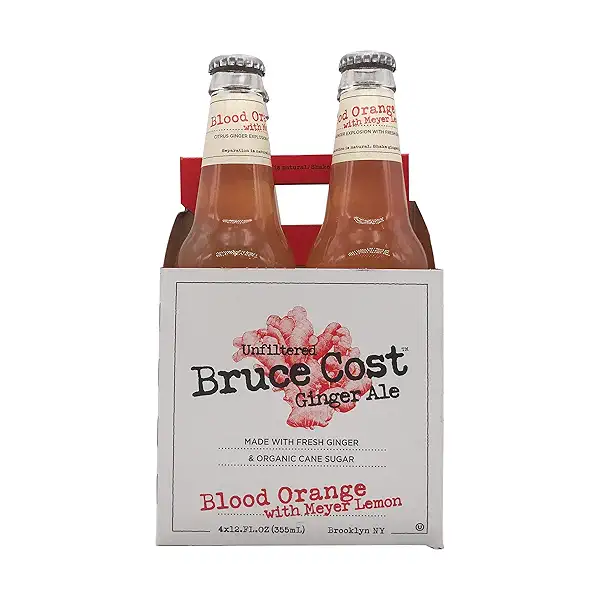 Blood Orange Ginger Ale With Meyer Lemon 4 Pack at Whole Foods Market