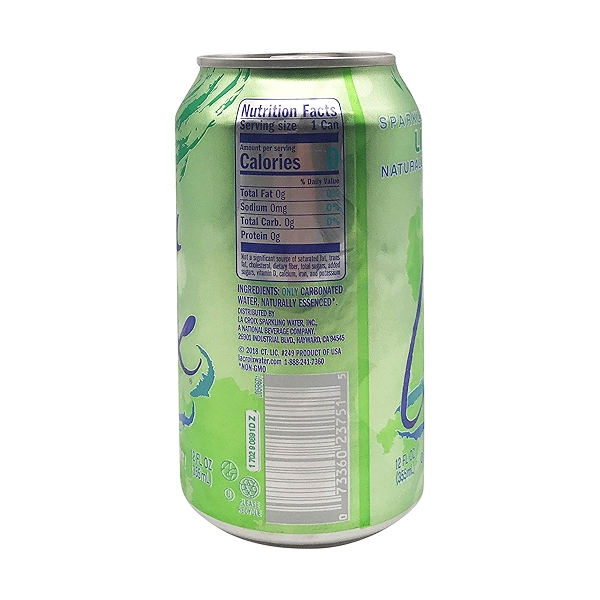 Lime Sparkling Water, 12 fl oz at Whole Foods Market