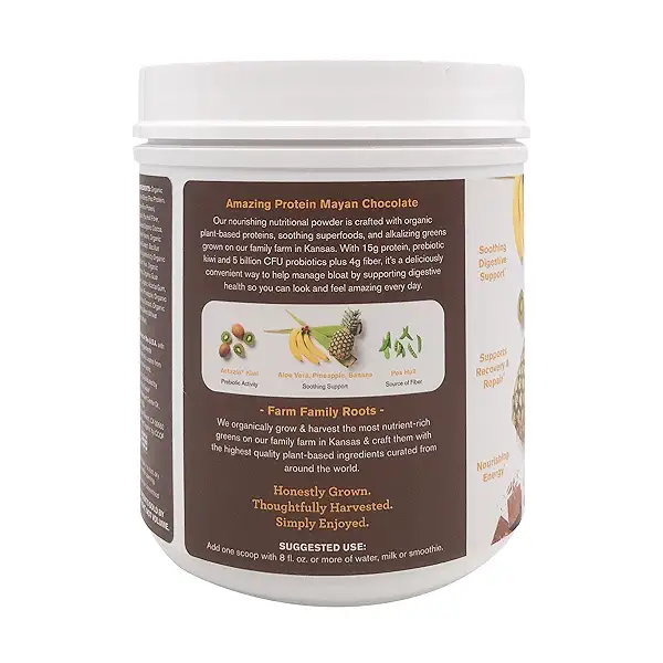 Organic Mayan Chocolate Digest Amazing Protein, 14.2 oz 4